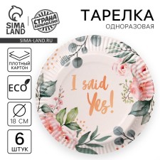 Disposable paper plate 