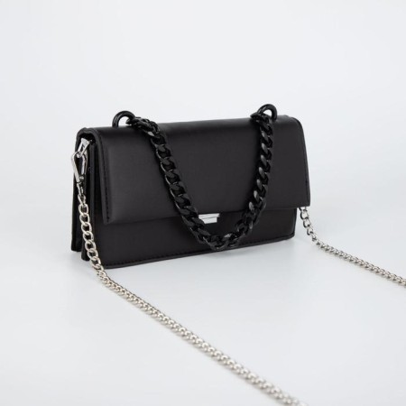 A chain for a bag, plastic, 17 × 23 mm, 120 cm, black color-2