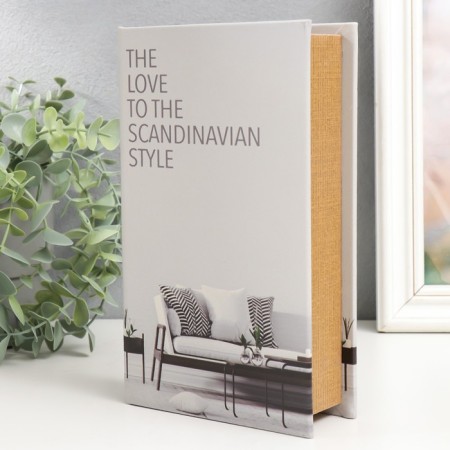 Safe Brove Del to the Scandinavian Style Blows 21x13x5 cm-1