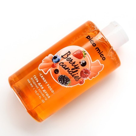 Shower gel, 440 ml, aroma of berry sweets, Pico Mico-2