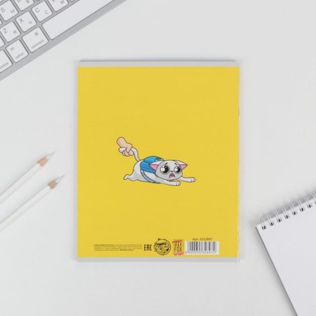 A notebook 48 sheets, A5, characters, with reference materials “September 1: Biology”, cover coated cardboard 230 gr., Inner block in a cage 80 gr., Beliac 96%-6