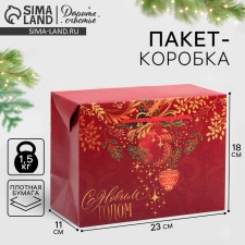 Gold Package Corps, 23 x 18 x 11 cm, New Year