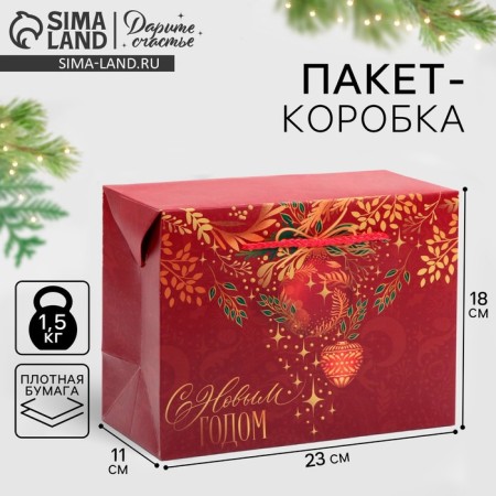 Gold Package Corps, 23 x 18 x 11 cm, New Year