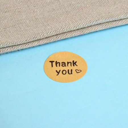 Stickers in the roll "Love", 500 pcs, 2.5 x 2.5 cm-4