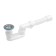 Siphon for shower pallet "Ani Plast" E015, 1 1/2, flat, with a corrugated triber 40 x 50 mm