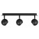 Lamp wall-flowing spot OL36-3 BK MR16 GU10 IP20, black color