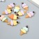 Decor for creativity Plastic "Ice Crypton with a loop" mix 0.5x1.4x2.9 cm