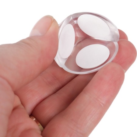 Set of linings on corners, 10 pcs., Transparent-4