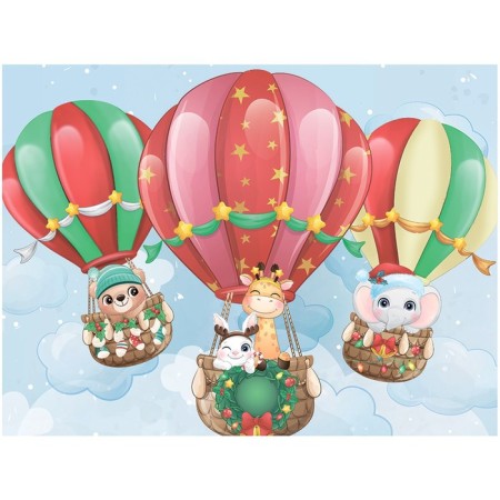 Diamond Patterns "Balloons" 30 × 40 cm