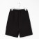 Men's shorts Minaku: Casual Collection Man Black Black Color, Rr. 52