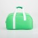 Sports bag, textura, average size, green color