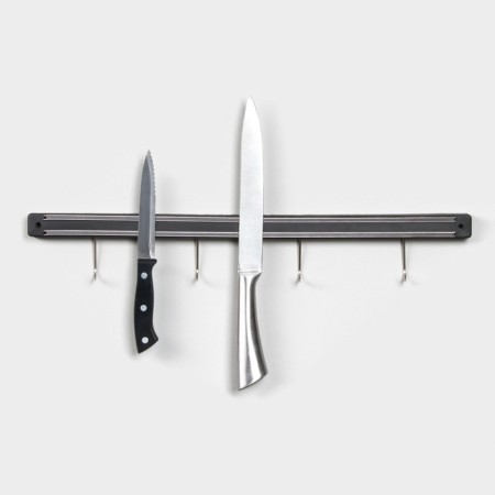 Holder for knives magnetic with hooks of the share "Line", 51 cm-3