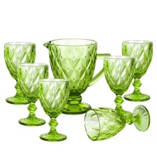 Bekker drinks, 7 items, green color