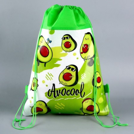 Children's set "Avocado" (panama+ bag for shoes), rr. 52-54 cm-2
