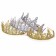 Hair diadem "Princess Crown", species mix
