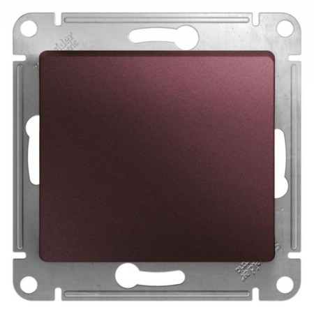 Switch Sche GSL001111 Glossa, SP, 10A, 1 key, eggplant color