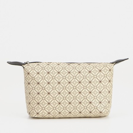 Lightning cosmetic bag, beige color-1