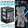 Diamond keychain "Bear", white color, with your own hands