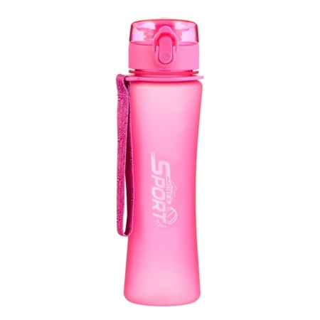 Water bottle, 600 ml, Sport, 600 ml, with a drinker, pink-1