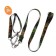 Kit "Masks", leash 130 x 2.5 cm, collar-tuture 40-54 x 2.5 cm, brown