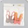Decor for creativity claims. suede "bow with bunny ears" mix 4.5x5 cm