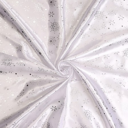 Poster Atlas, white with silver stars, 100 × 150 cm