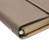 Organizer on the rings A5, 100l, line, K/deputy, with a pen, in gift. box., Gray