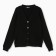 Cardigan female, black color, size One size (46-50)