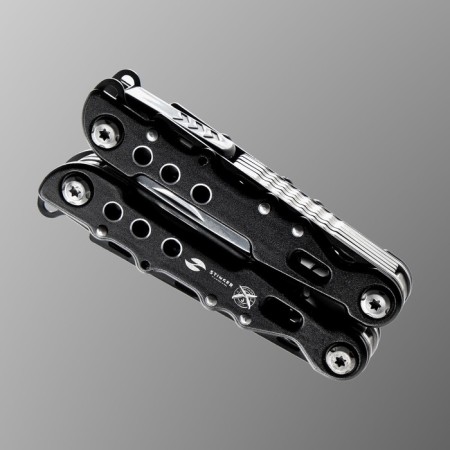 Stinger multitule with a nylon cover, 9 functions, steel, aluminum, black-3
