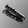 Stinger multitule with a nylon cover, 9 functions, steel, aluminum, black