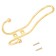Hook-lick "Standard" 208 A GP, European Democrate, Color Gold