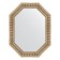 Mirror in the baguette frame, a silver aqueduct 93 mm, 67x87 cm