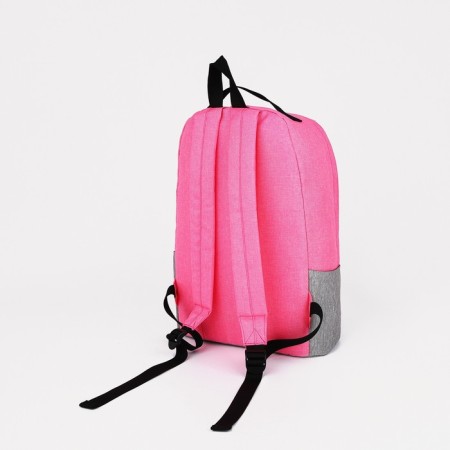 Youth backpack from lightning textiles, Fulldorn, 3 pockets, pink color-3