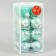 Set of balls plastic D-6 cm, 16 pcs "Melody" Pattern Cod, Green