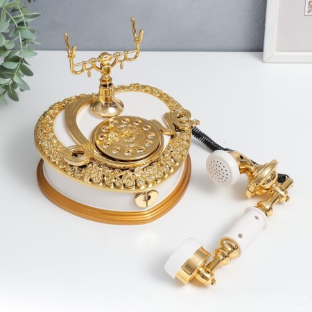 Musical Mechanical Casket "Phone" 16.5xx20x18 cm-2