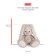 Soft toy "Bunny mi in a skirt from a grid", 15 cm