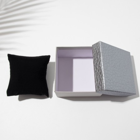 Gift box for the clock "Animal print" Simple, 9 × 9, color gray color-3