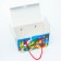 New Year. Gift box New Year's package "Snake" with rope handles with animation 20 x12 cm.