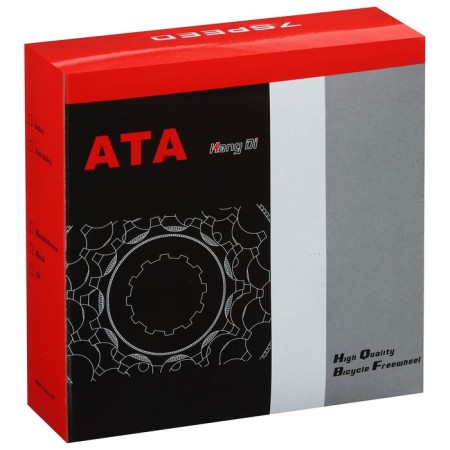 ATA cassette, 8 speeds, 11-28t, silver color-2