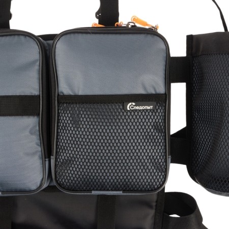 Bag-rug for a winter box is a universal ranger, 4 pockets, color gray color-2