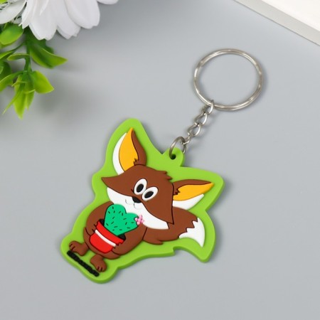 Trick Rubber "Fox with a cactus-heart" 5.5x5.5 cm-1