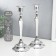 Climber Metal "smoothness" silver set 2 pcs 24x10x10 cm