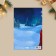 Postcard "Dreams will surely come true", Santa Claus and Dragon 12 x 18 cm, New Year