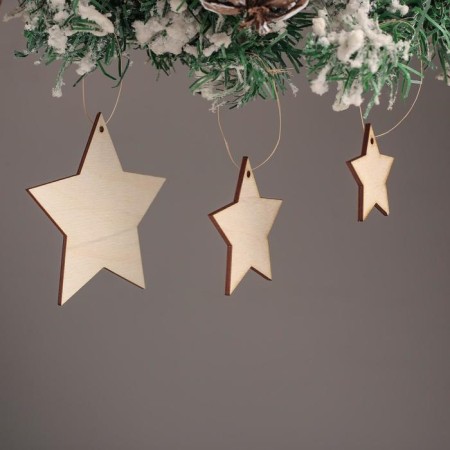 Set for creativity "Stars" (3pcs), 10x10cm, 7x7cm, 5x5cm