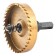 Metal crown Denzel 724120, HSS, 63 mm, nitridetan coating