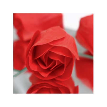 Soap roses, red, set 6 pcs.-5