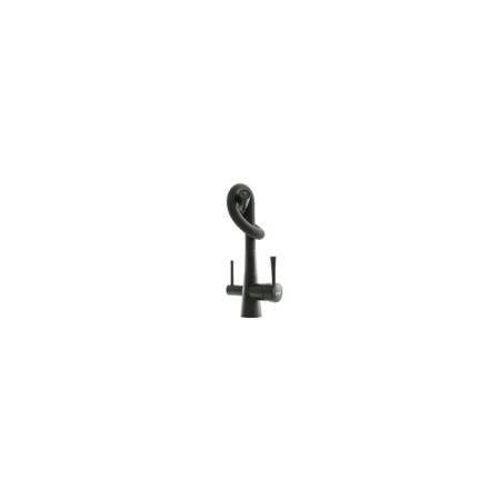 LEMARK COMFORT LM3075BL kitchen mixer, single -leaf, drinking output, black-2