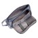 School Penal on the zipper 2 departments "Scotland", gray-white