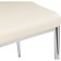 Stool on the metal frame DC2-001 Metal/Eco-leather, chrome/beige 41x45x96 cm