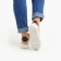 Women's sneakers, beige color, size 38